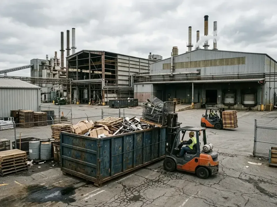 industrial-factory-scrap-conta-003 — frequently asked questions, Cheap Roll-off Dumpster Rentals in Westland, MI